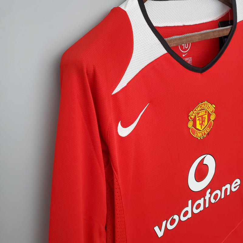 MANCHESTER UNITED I 04/05 HOMBRE (RETRO) MANGA LARGA